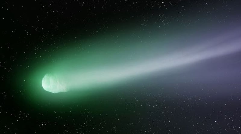 Rare 'green' comet closest to Sun, once in a 50,000 year event। Sangbad Pratidin