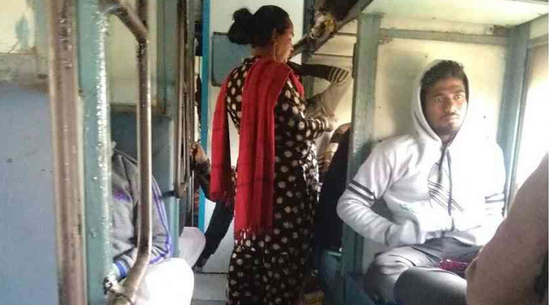 Two transgenders arrested for indecent behavior in train | Sangbad Pratidin