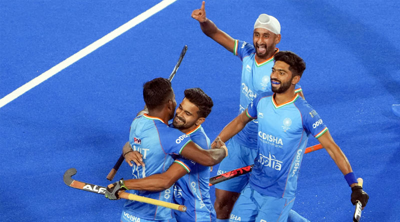 Hockey World Cup 2023: India beats Wales 4-2। Sangbad Pratidin