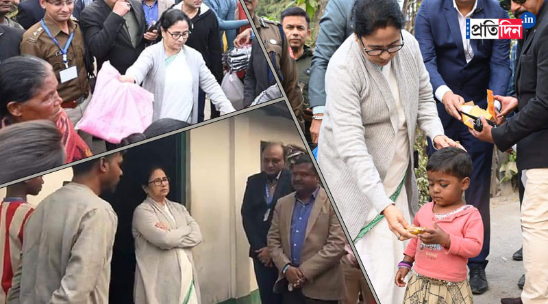 আলিপুরদুয়ারে শীতবস্ত্র দিলেন ‘দিদি’, ‘ভাবতেই পারিনি’, আপ্লুত সুভাষিণী চাবাগানের শ্রমিকরা