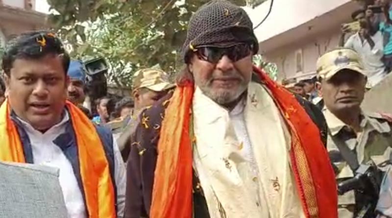 'I will make house for you, no need to ask TMC', Mithun Chakraborty assures people at Basanti