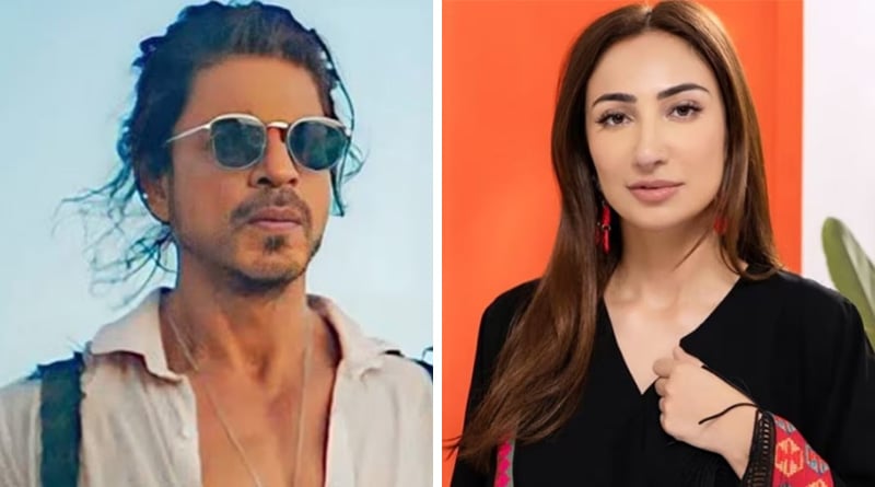 Pakistani actress calls Shah Rukh 'universal superstar', here is how netizens reacted | Sangbad Pratidin