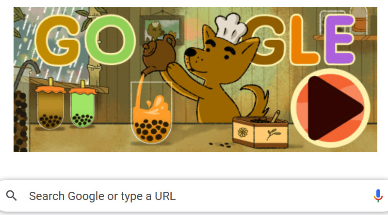 Google Doodle game celebrating the joys of bubble tea | Sangbad Pratidin