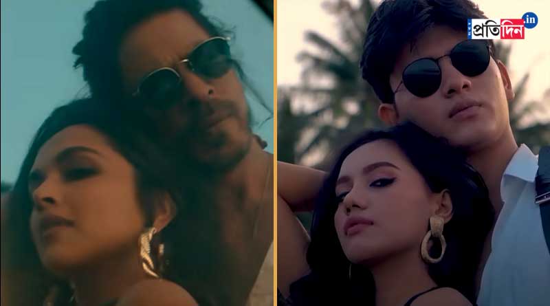 এ তো অবিকল শাহরুখ-দীপিকা! ‘পাঠান’ ছবির গানে নেচে তাক লাগালেন বিদেশি শিল্পীরা