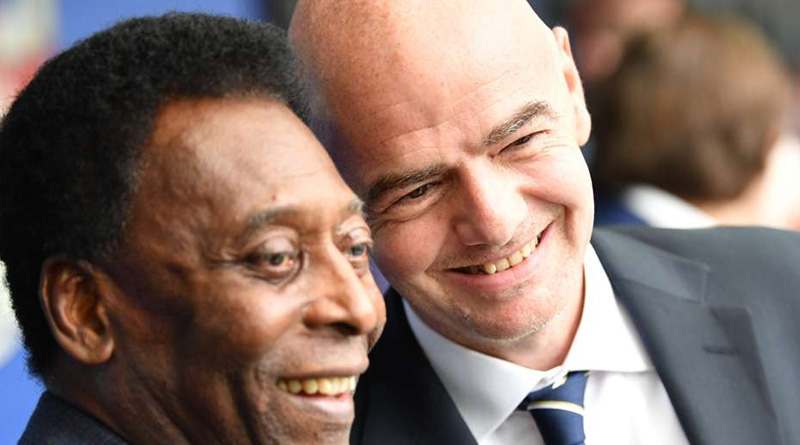 FIFA president Infantino requests every country to name a stadium after Pele | Sangbad Pratidin