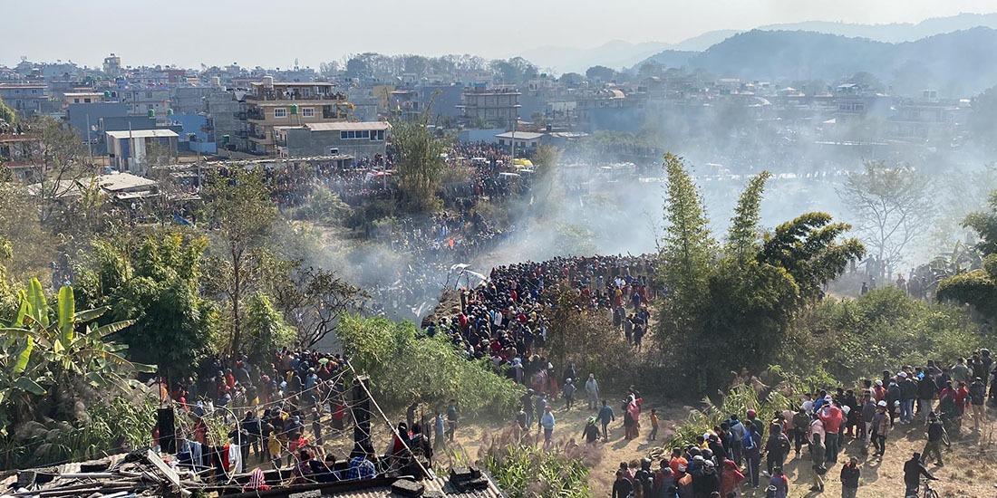 All dead in Nepal plane crash at Pokhara airport | Sangbad Pratidin