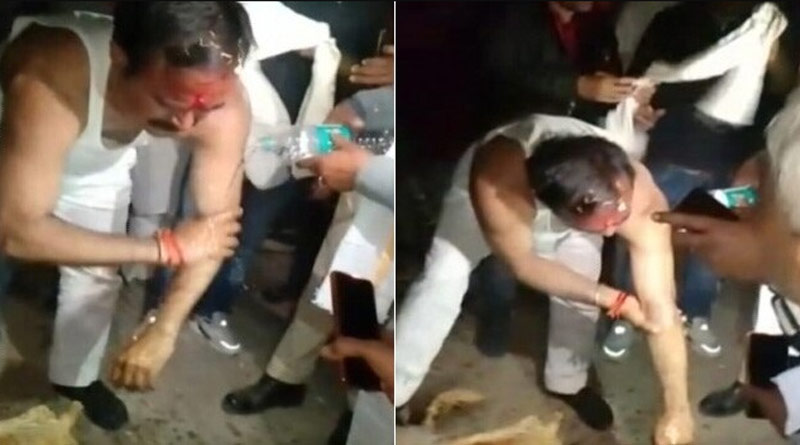 রাস্তায় ‘বিকাশ’ দেখাতে বেরিয়েছিলেন বিজেপির মন্ত্রী, চুলকানির পাউডার ছুঁড়ল জনতা