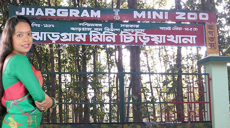 Minister Birbaha Hansda may adopt a animal of Jhargram zoo | Sangbad Pratidin