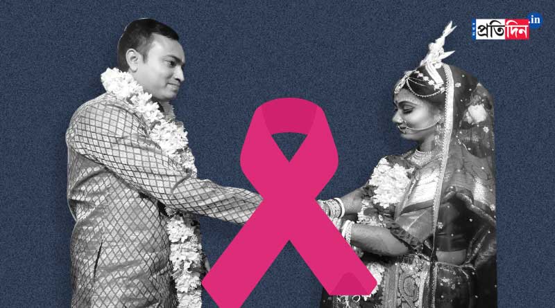 HIV positive couple gets married avoiding social stigma at Sonarpur, all celebrate the special event | Sangbad Pratidin