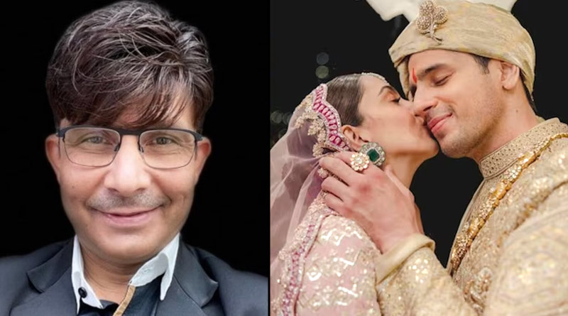 KRK for claiming new Bollywood bahu got pregnant before tying the knot. Is he talking about Sidharth-Kiara? | Sangbad Pratidin