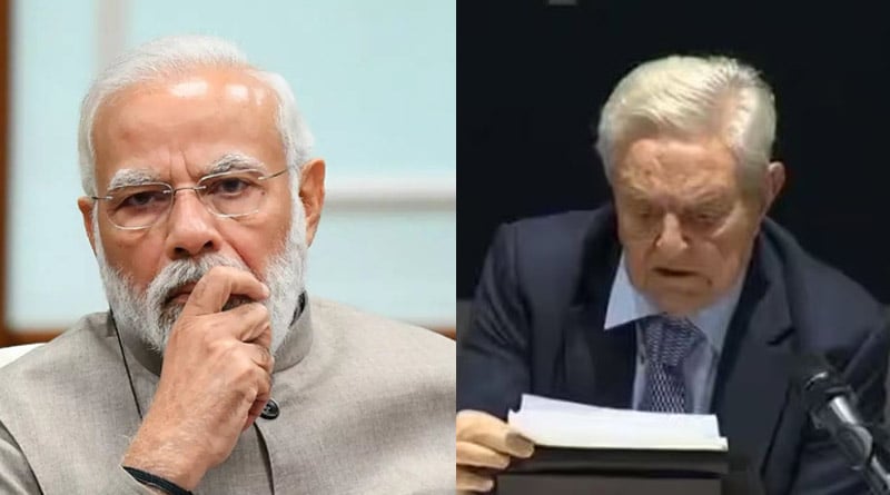 'I urge every Indian to give a fitting reply to him', Smriti Irani says on George Soros's PM remark। Sangbad Pratidin