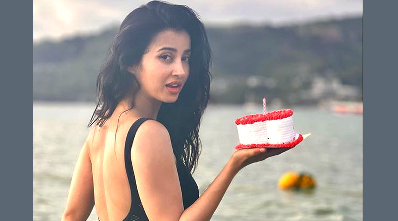 Birthday Girl Monami Ghosh goes wild in Black Monokini | Sangbad Pratidin