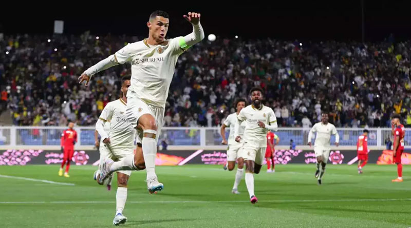 Cristiano Ronaldo became first to achieve rare feat in Saudi league | Sangbad Pratidin