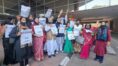 TMC separately protests in Delhi against Adani Group | Sangbad Pratidin