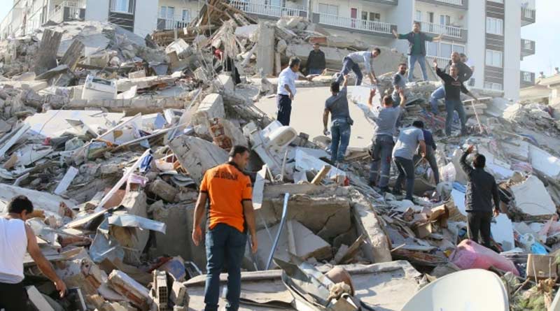 Earthquake hits Turkey for second time in 9 hours | Sangbad Pratidin