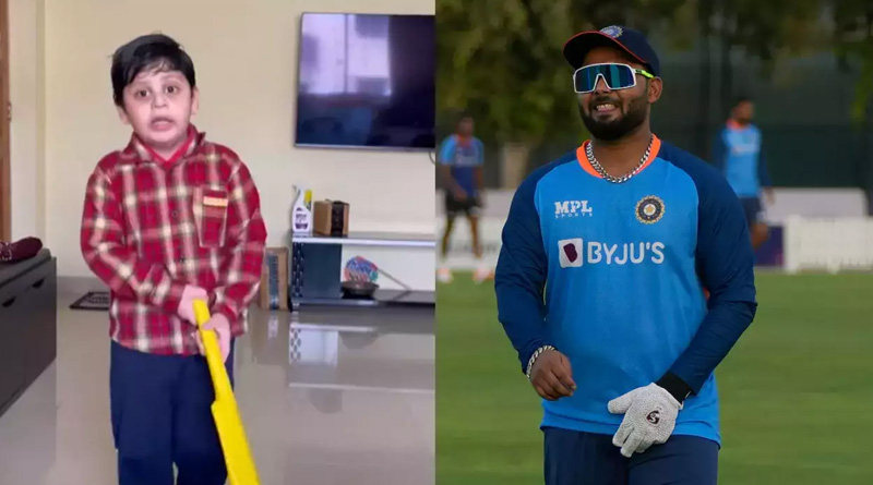 খুদে ভক্তের ব্যাটিং দেখে জন্মদিনের শুভেচ্ছা জানালেন পন্থ, ক্রিকেটারের আচরণে মুগ্ধ নেটিজেনরা