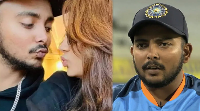 Prithvi Shaw issues clarification as his picture with rumoured GF went viral | Sangbad Pratidin