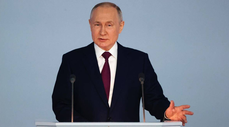 Harsh punishment for those who destabilizes country, says Putin on Russia Ukraine War | Sangbad Pratidin