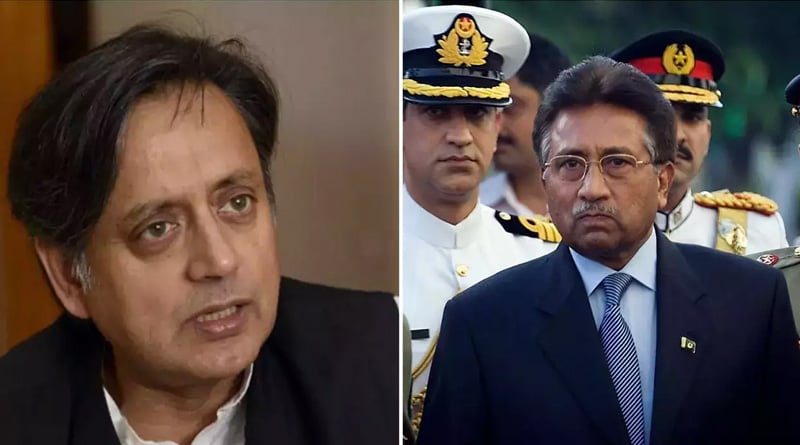 Shashi Tharoor praising Pervez Musharraf because he wanted Rahul Gandhi to be PM, says BJP | Sangbad Pratidin