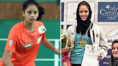 Indian badminton player Tanya Hemanth forced to wear hijab to collect gold medal | Sangbad Pratidin