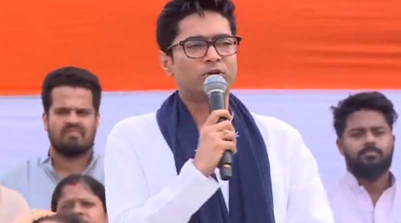 Abhishek Banerjee threats Central Govt by saying 'it's trailor only' from Shahid Minar | Sangbad Pratidin