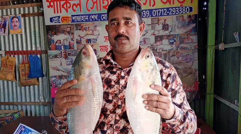 Two pieces of Hilsa fishes of Padma sold at Rs 17000/ in Bangladesh | Sangbad Pratidin
