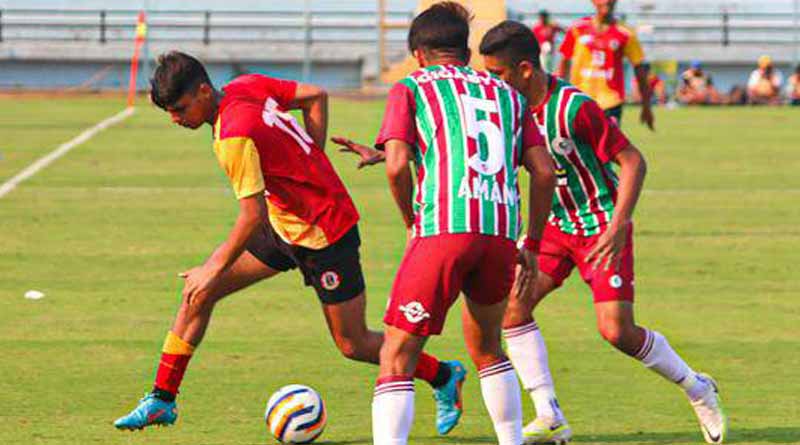 East Bengal and Mohun Bagan derby ends in a draw । Sangbad Pratidin