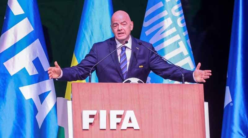 Gianni Infantino was re-elected as FIFA president । Sangbad Pratidin