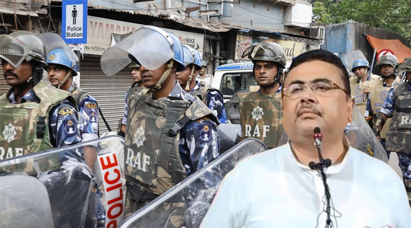 Suvendu Adhikari Accused Mamata Banerjee of instigating violence in Howrah | Sangbad Pratidin