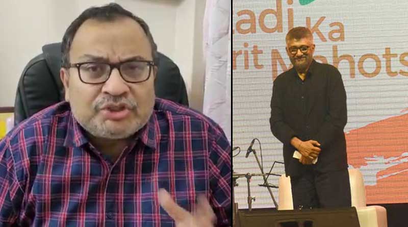 Kunal Ghosh slams 'The Kashmir Files' Vivek Agnihotri as later criticizes WB law and order | Sangbad Pratidin