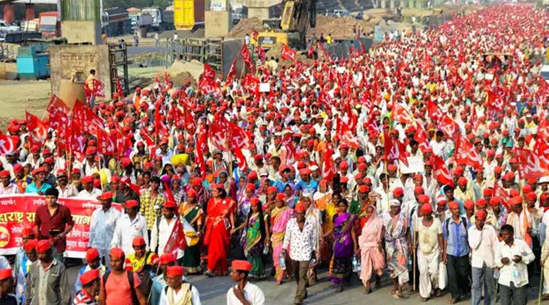 Maharastra: 58-year-old participating in farmers' foot march dies | Sangbad Pratidin