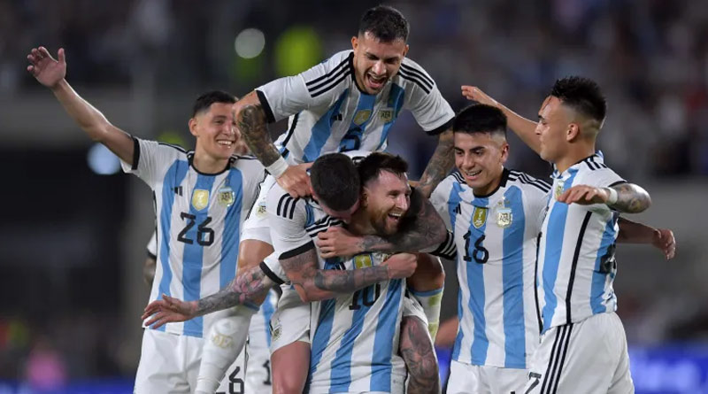 Lionel Messi scores hat-trick, surpasses 100 career goals for Argentina | Sangbad Pratidin