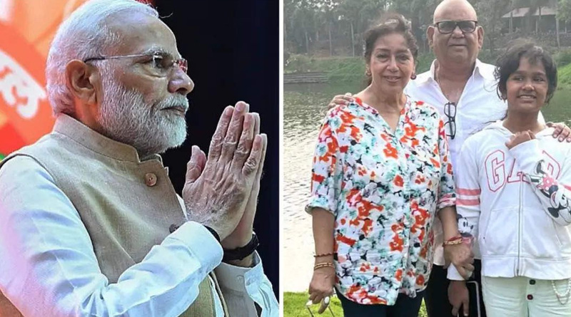 PM Modi writes letter to Satish Kaushik's wife after actor's untimely death; Anupam Kher shares it| Sangbad Pratidin