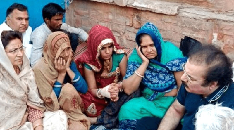 Pulwama martyrs’ widows on hunger strike in Rajasthan। Sangbad Pratidin