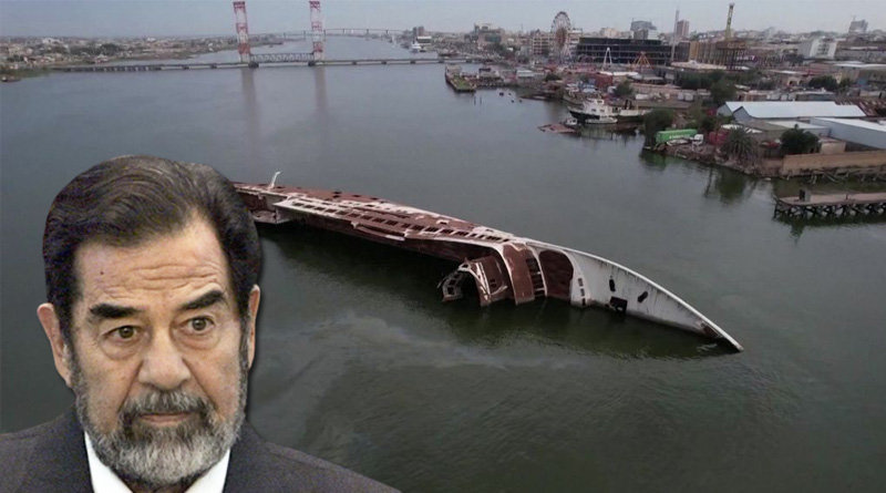 Saddam Hussein's rusting yacht serves as picnic spot for Iraqi fishermen | Sangbad Pratidin