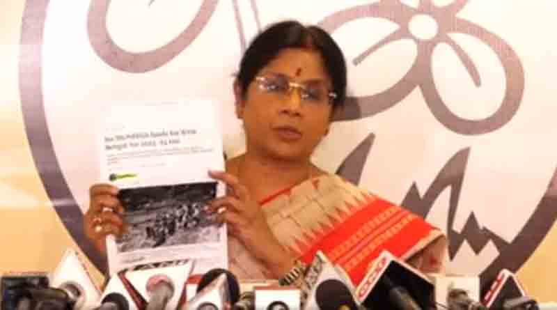 TMC claims Modi Govt Excluding Bengal from MGNREGS in 2023-24 | Sangbad Pratidin
