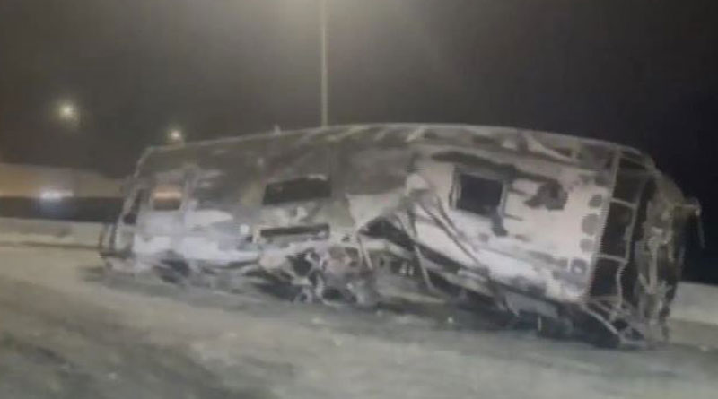 20 Hajj pilgrims killed, 29 injured in bus accident in Saudi Arabia। Sangbad Pratidin