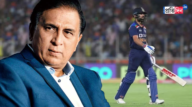 Former India cricketer Sunil Gavaskar has once again criticised Virat Kohli's batting technique । Sangbad Pratidin