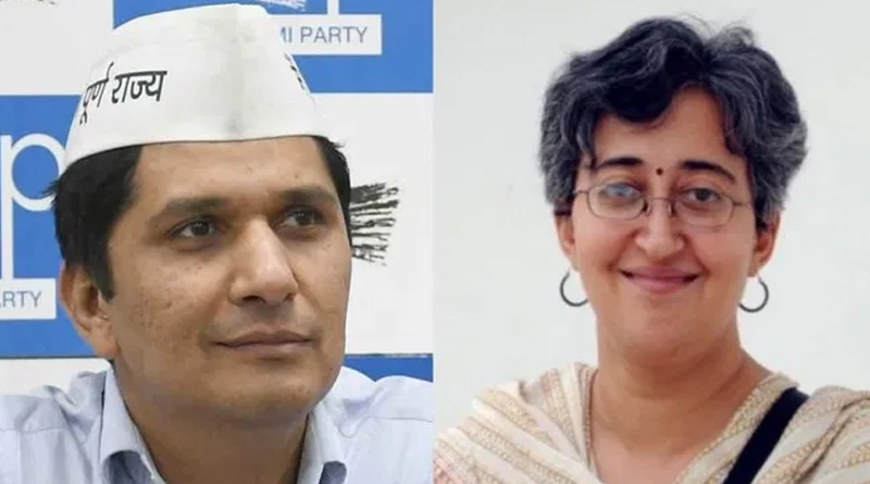 Atishi Marlena and Saurabh Bharadwaj proposed to be Delhi ministers | Sangbad Pratidin