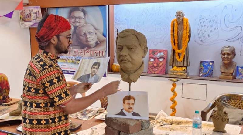 ‘দুর্নীতির বিরুদ্ধে লড়াইয়ের মাইলস্টোন’, বোলপুরে তৈরি হল বিচারপতি গঙ্গোপাধ্যায়ের আবক্ষ মূর্তি