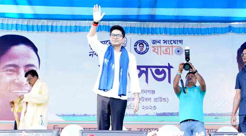 মহাত্মা গান্ধীর স্বপ্নের পঞ্চায়েত গড়াই লক্ষ্য! জনসংযোগ যাত্রায় বললেন অভিষেক