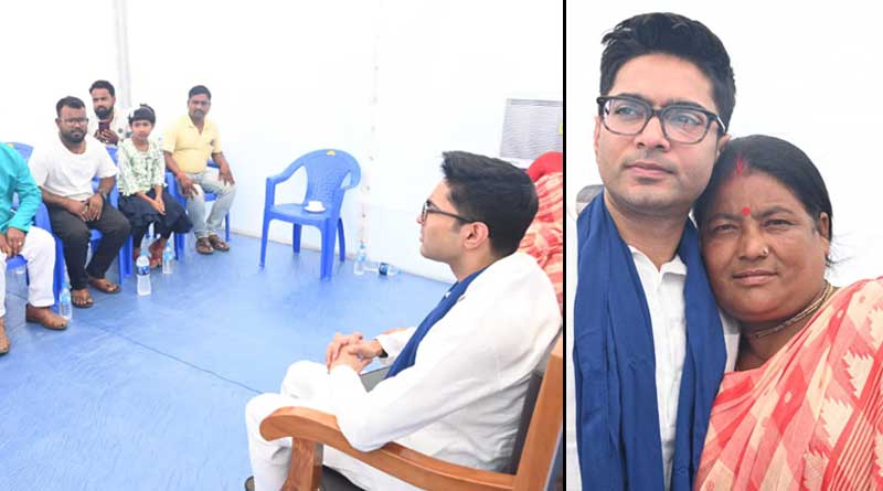 কেউ তুললেন সেলফি, কেউ শোনালেন অভাবের কথা, মানুষের সঙ্গে মিশে ‘তৃণমূলে নবজোয়ার’ শুরু অভিষেকের