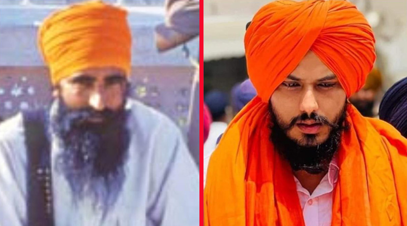Khalistani Terrorist Amritpal Singh went to Georgia for cosmetic surgery to look like Jarnail Singh Bhindranwale | Sangbad Pratidin