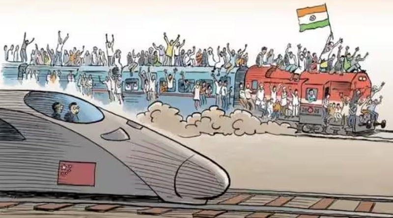 German Magazine's Cartoon 'Mocking' India Irks Social Media users | Sangbad Pratidin