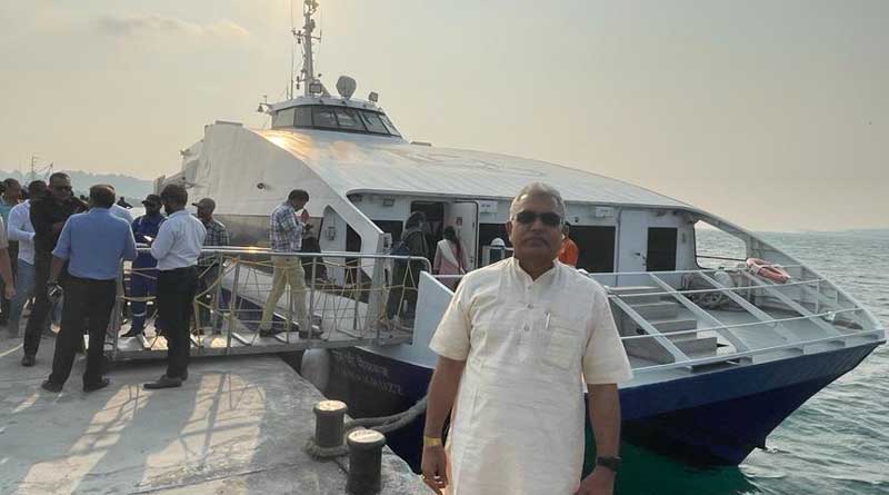 Dilip Ghosh gets nostalgic while travelling Andaman, where he was for eight years for RSS organisation | Sangbad Pratidin