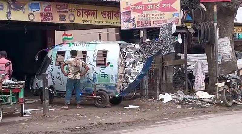 দেখতে অবিকল হেলিকপ্টার, অভিনব টোটো তৈরি করে তাক লাগালেন চাকদহের বাসিন্দা