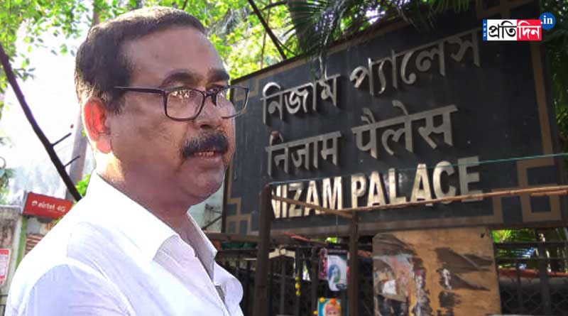 TMC MLA Tapas Saha reaches Nizam Palace soon after getting CBI summon | Sangbad Pratidin