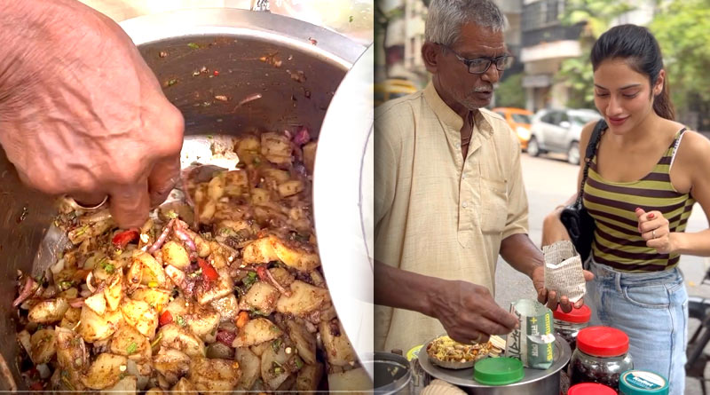 আলুকাবলি-তেঁতুলের আচারে মজলেন নুসরত, ছোটবেলা ফিরে পাওয়ার চেষ্টা অভিনেত্রীর