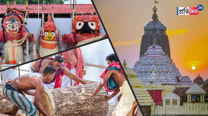 চন্দন যাত্রা উপলক্ষে পুরীতে সাজো সাজো রব, জগন্নাথ মন্দিরে চলছে রথ নির্মাণের কাজ
