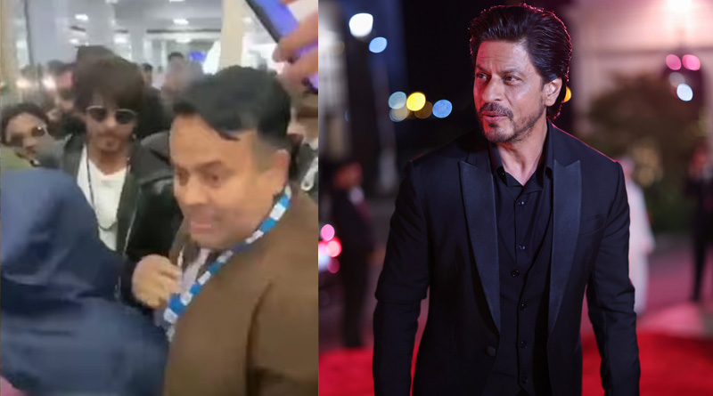 সেলফি না তুললে ছাড় নেই! শ্রীনগরের বিমানবন্দরে ফ্যানদের ভালবাসায় ‘অতিষ্ঠ’ শাহরুখ